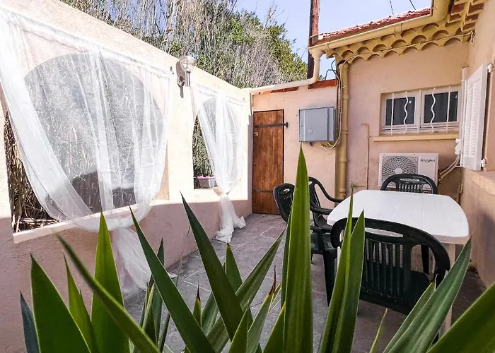 20m2 Cosy Bord De - Piscine Partagee - Parking - Bbq - Draps Inclus 圣马克西姆