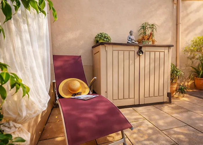 20m2 Cosy Bord De - De La Nartelle- - Piscine Partagee - Parking - Bbq - Draps Inclus * Σαιντ-Μαξίμ