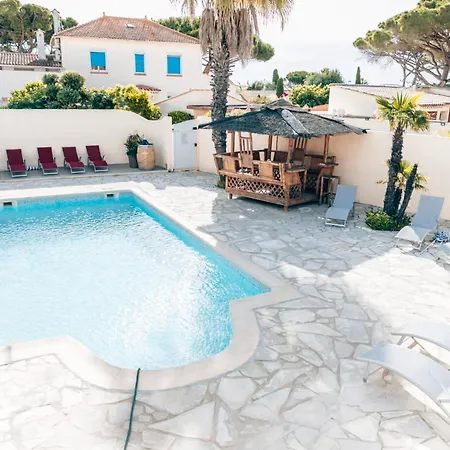 Reve D'azur De La Nartelle 20m2 Avec Piscine Partagee, Parking Barbecue, Draps Inclus A La Nartelle בית נופש סן-מקסים