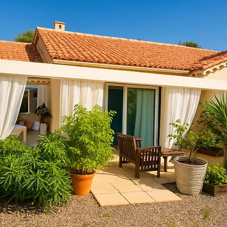 Reve D'azur De La Nartelle 20m2 Avec Piscine Partagee, Parking Barbecue, Draps Inclus A La Nartelle בית נופש סן-מקסים