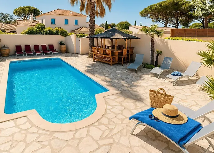 20m2 Cosy Bord De - Piscine Partagee - Parking - Bbq - Draps Inclus *